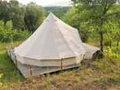 Two-person tent exterior