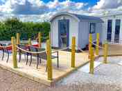 Estuary View shepherd's hut