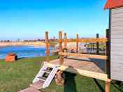 View from the decking