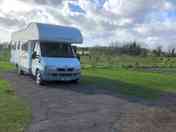 Hardstanding pitches suitable for stays at any time of year