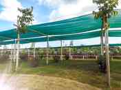 Spacious pitches
