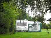 Large caravan pitch