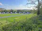 View across the site