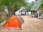 Pitch up on the beach