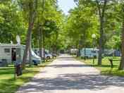 Spacious pitches