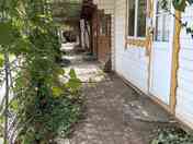 Exterior de cabaña