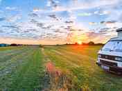 Visitor image of the sunset from the field