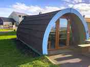 Camping pod exterior