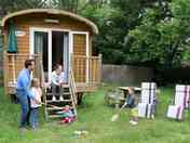 Gypsy caravan exterior