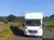 Campervan parked at Corriehall Stopover (added by manager 31 Aug 2018)