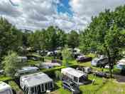 Large camping pitches