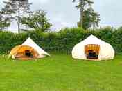Bell tent pitches