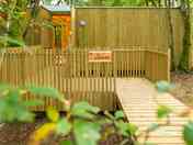 Cabin entrance