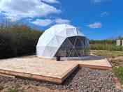 Large decking area