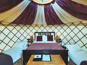 Falcon inside, which can sleep up to 4 guests.
