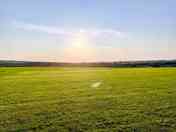Sunset over the campsite
