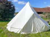 Bell tent exterior (added by manager 06 Sep 2023)