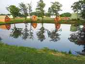 Pods by the lake