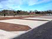 Fully serviced pitches, ready for spring.