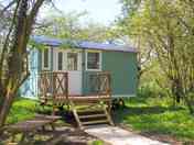 The Woodpecker shepherd's hut