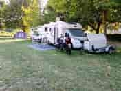 Motorhome pitch on grass and gravel with electricity (added by manager 22 Dec 2022)