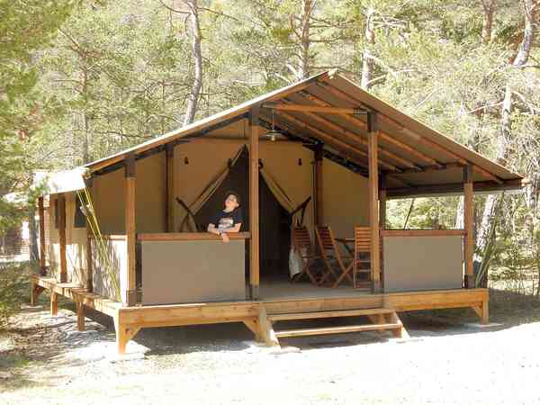 Tente safari 2 chambres