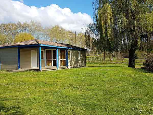 Cabana 2 habitacions (terrassa coberta, vistes a l'aigua)