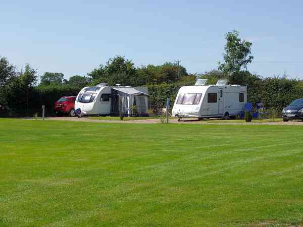 Electric hardstanding touring caravan pitch