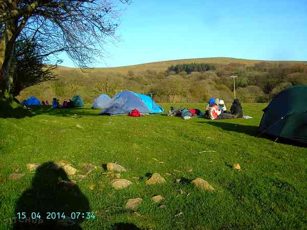 Spacious pitches with no size restriction Spacious pitches with no size restriction