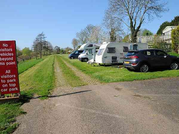 Electric grass tent pitch