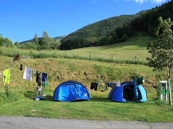 Piccola power optional grass tent site (no cars, two man)