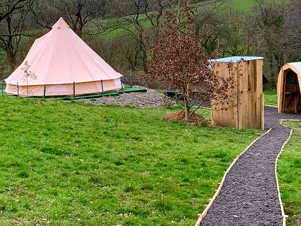 Oak Field bell tent (secluded)