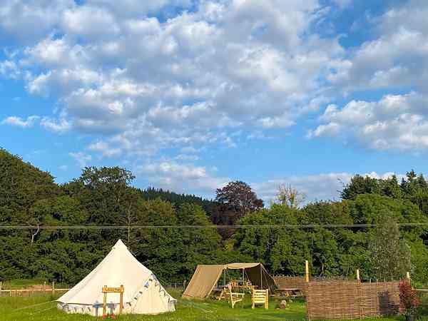 Welsh Poppy bell tent