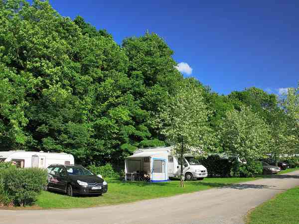 Electric hardstanding motorhome pitch