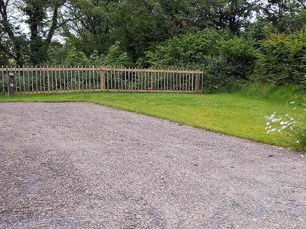 Fully-serviced hardstanding and grass touring pitch (large)