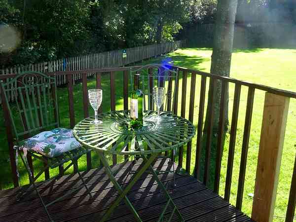 Chill out on your own patio area Chill out on your own patio area