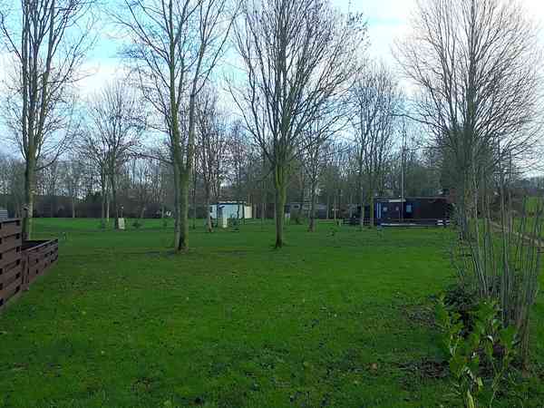 The spacious pitches The spacious pitches