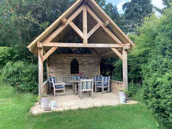Outdoor seating area Outdoor seating area
