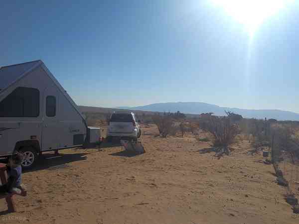 Non-electric sand touring pitch