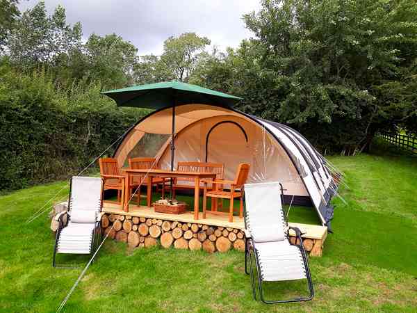 Canopy 5 rental tent (large, six person)