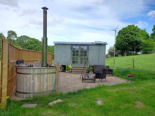 Cabane de berger Meadow View (animaux interdits, jacuzzi)