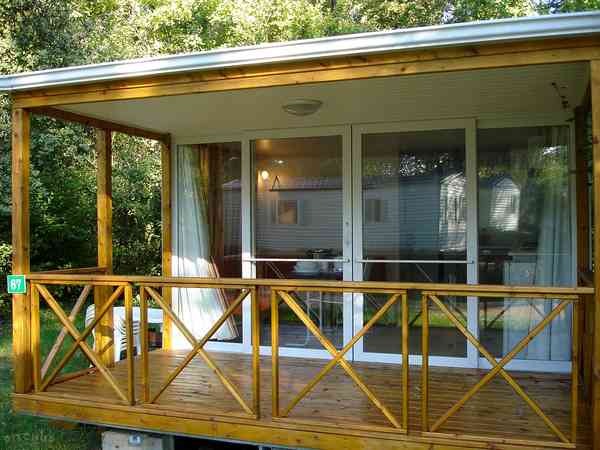 Holiday home with a covered terrace Holiday home with a covered terrace