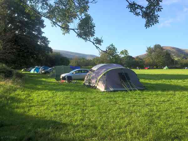 Meadow Field non-electric grass and earth tent pitch