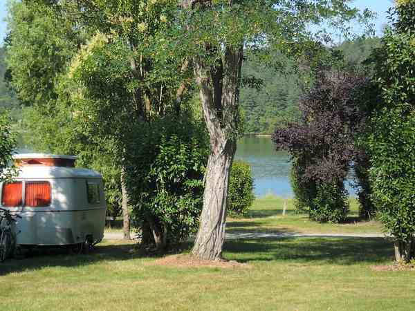 Pitches near the lake Pitches near the lake