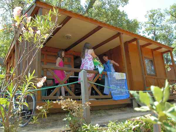 Lodges with cosy terrace Lodges with cosy terrace