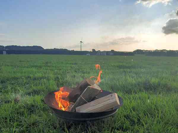 Inner Field non-electric grass tent or trailer tent pitch