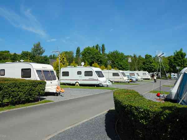 Standard touring pitches Standard touring pitches