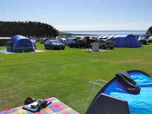 Taw electric grass tent, trailer tent or campervan pitch