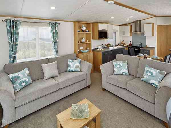 Mobil-home 2 chambres (animaux acceptés, de luxe)