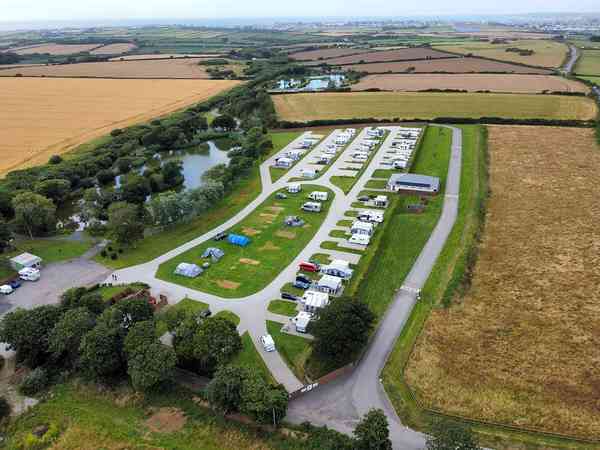 Electric hardstanding touring pitch